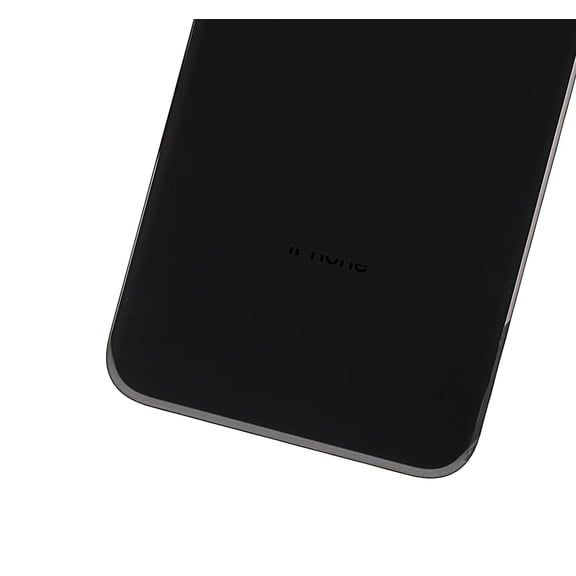 Replacement Back Cover Glass Compatible For iPhone X (No Logo) (Space Gray)