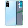 thumbnail image 1 of Replacement Back Cover Glass With Camera Lens Compatible For Samsung Galaxy S20 (Service Pack) (Cloud Blue), 1 of 4