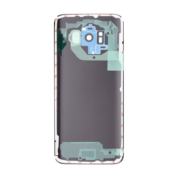 Replacement Back Cover Glass With Camera Lens Compatible For Samsung Galaxy S8 (Service Pack) (Coral Blue)