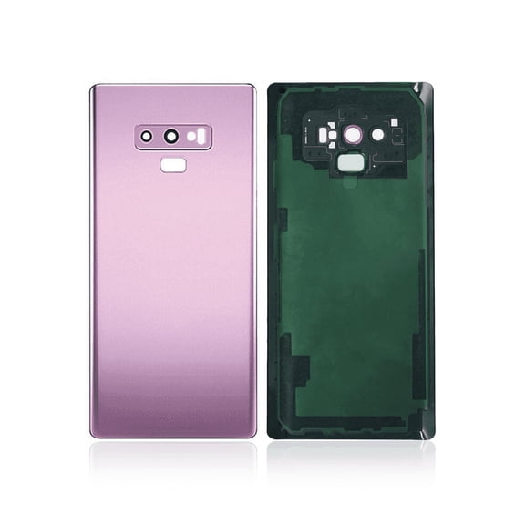Replacement Back Cover Glass With Camera Lens For Samsung Galaxy Note 9 (Service Pack) (Lavender Purple)