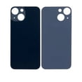 thumbnail image 1 of Replacement Back Glass With 3M Adhesive Compatible For iPhone 13 Mini (No Logo / Large Camera Hole) (Midnight), 1 of 6