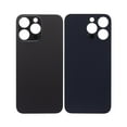 thumbnail image 1 of Replacement Back Glass With 3M Adhesive Compatible For iPhone 14 Pro Max (No Logo / Large Camera Hole) (Space Black), 1 of 5