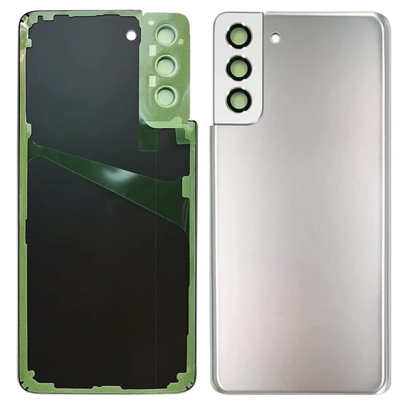 Replacement Back Housing Cover With Camera Lens For Samsung Galaxy S21+ Plus 5G (SM-G996W) - Phantom Silver