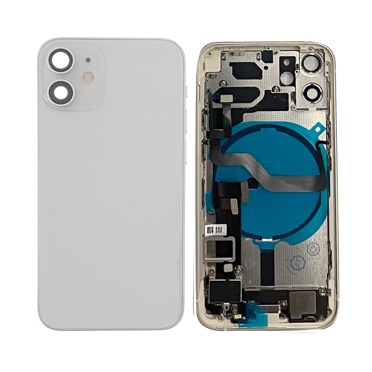 Iphone Mini Back Replacement Back Housing Cover With Parts For Apple iPhone 12 Mini ...