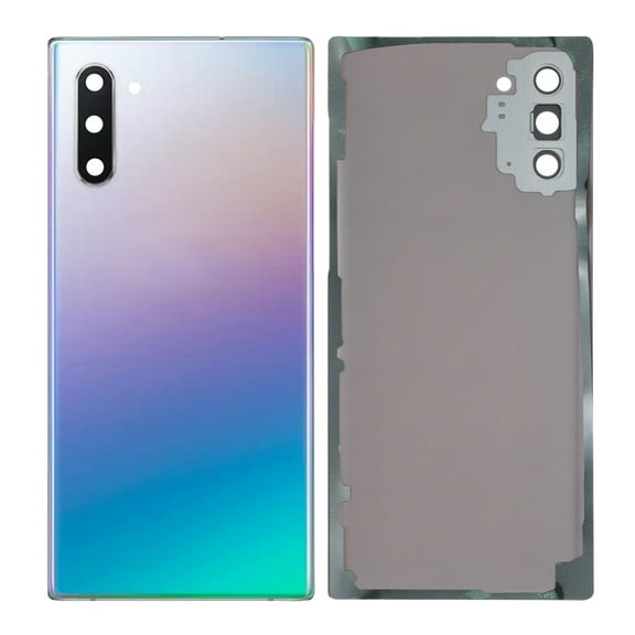 Replacement Back Housing Glass Cover + Camera Lens For Samsung Galaxy Note 10 (SM-N970W) - Aura Glow