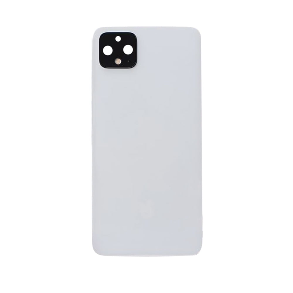Replacement Back Housing Glass Cover With Camera Lens For Google Pixel 4 -  Clearly White