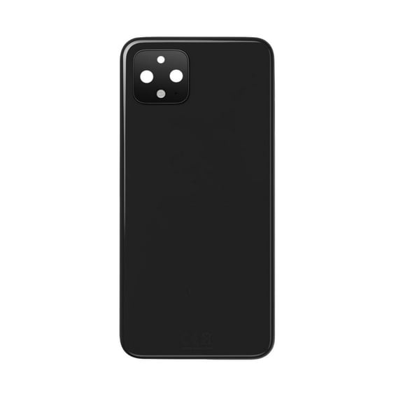 Replacement Back Housing Glass Cover With Camera Lens For Google Pixel 4 - Just Black