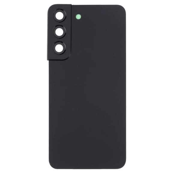 Replacement Back Housing Glass Cover With Camera Lens For Samsung Galaxy S22 5G (SM-S901W) - Phantom Black