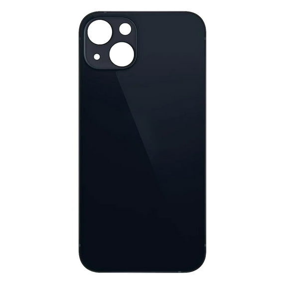 Replacement Back Housing Glass Cover With Larger Camera Hole For Apple iPhone 13 (A2631) - Midnight