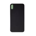 thumbnail image 1 of Replacement Back Housing Glass Cover With Larger Camera Hole Opening Compatible With iPhone X (10) - Black/Space Grey, 1 of 1