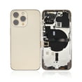 thumbnail image 1 of Replacement Back Housing W/ Small Components Pre-Installed Compatible For iPhone 13 Pro (No Logo) (Aftermarket Plus) (International Version) (Gold), 1 of 8