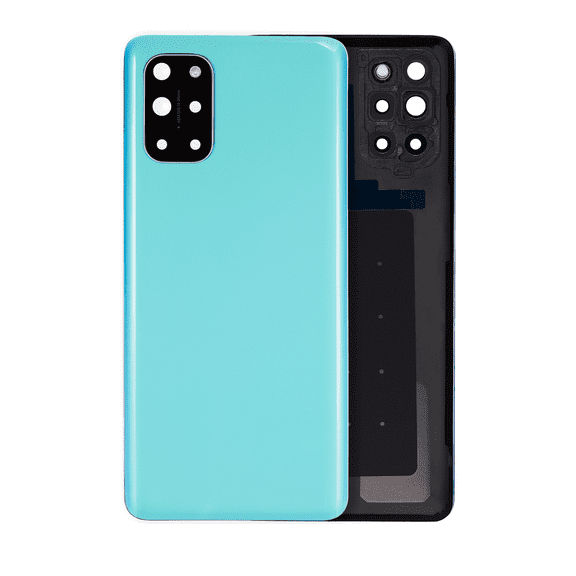 Replacement Back cover Glass With Camera Lens Compatible With OnePlus 8T (Aftermarket Plus) (Aquamarine Green)