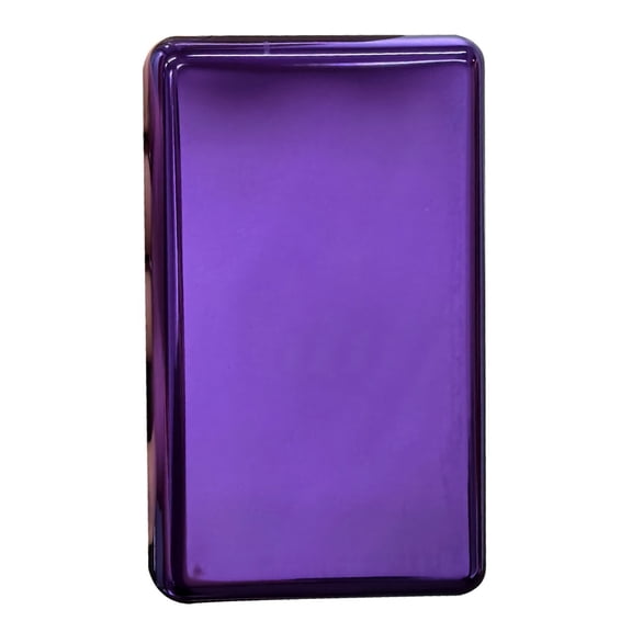 Replacement BackPlate Apple iPod Classic 6th 7th Housing Rear Thick Cover Purple