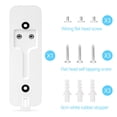 thumbnail image 1 of Replacement Backplate for Blink Video Doorbell Easy Installation, Complete Set with Screws, 1 of 9