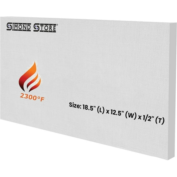 Replacement Baffle Board - 832-3520 - Quadrafire Stove & Insert 4100I-ACT Bodega Bay - 2300F - BB-125185