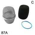 thumbnail image 1 of Replacement Ball Head Mesh Microphone Grille Fits For Shure Beta SM58 87a N3Y6, 1 of 10