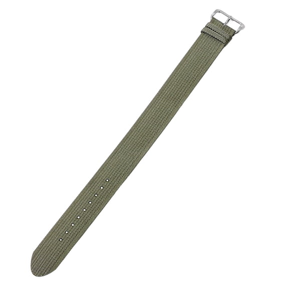 Replacement Band Health Band Nylon Loop Band Adjustable Soft Woven Nylon & Adjustable Clasp Buckle Soft Breathable Sport Wristband For Fitness Watch Band Width Is 22mm Men Bracelet Automatic Watch