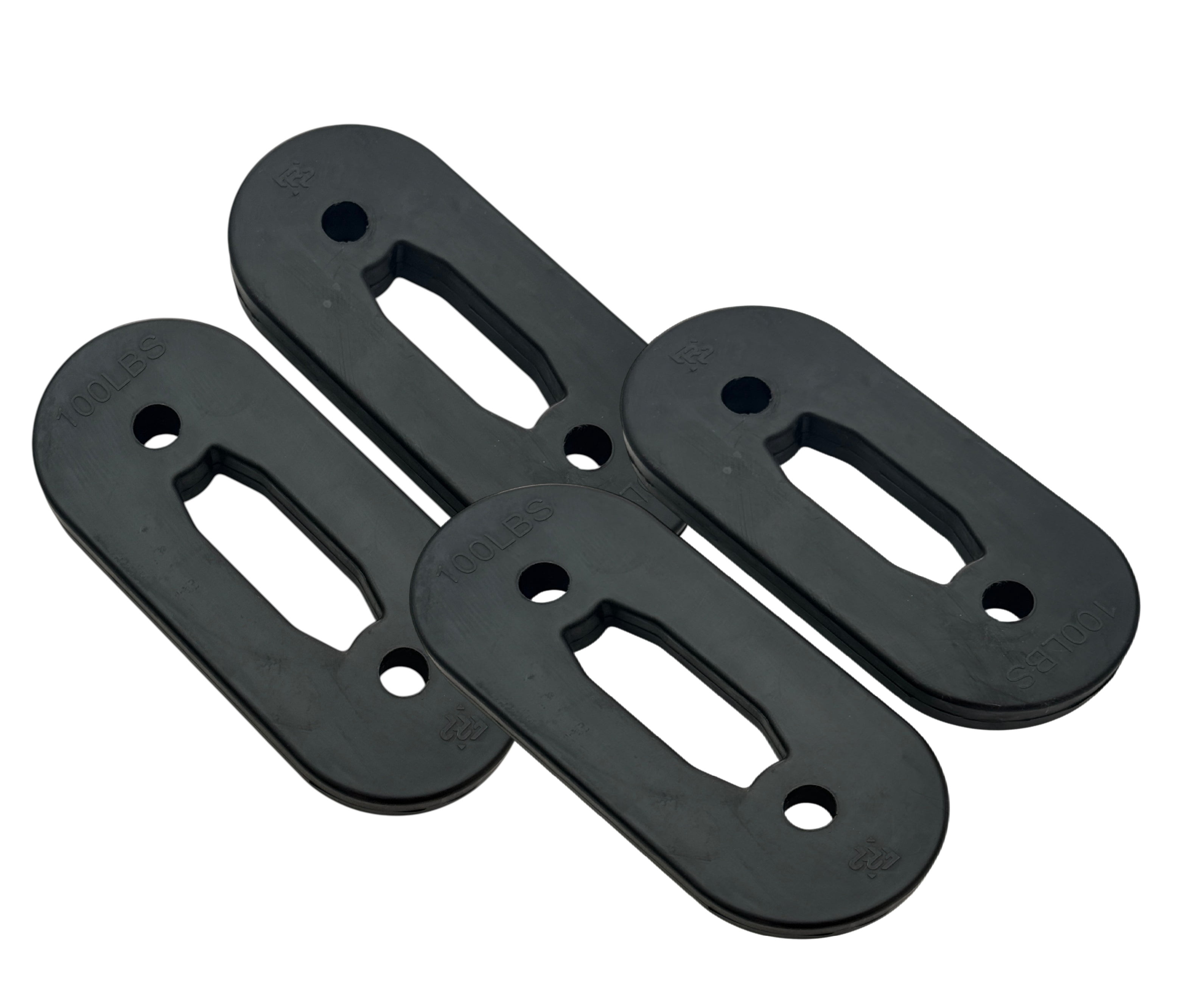 Replacement Weight Resistance Band Set for Body by Jake Machines- (4) 100lb Bands