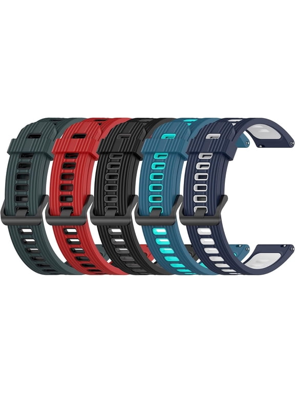 Replacement Bands Compatible with CARBINOX X-Ranger, Vortex, Vesta, Blaze Round, Blaze S, Blaze Square Bands,Soft Silicone Wristband Quick Release Sport Watch Strap
