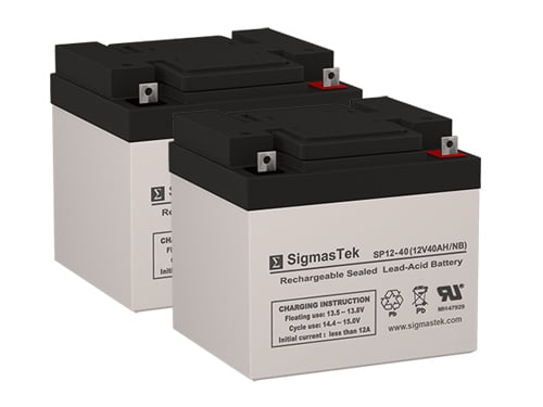 Replacement Batteries for Permobil Hexior Wheelchair 12V 40AH AGM Batteries