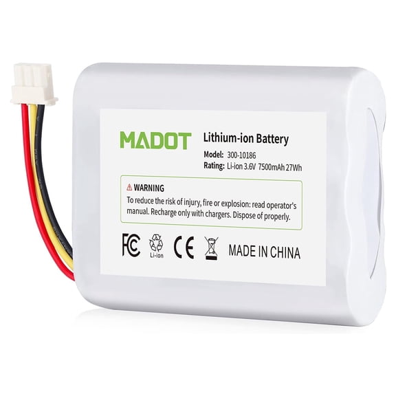 Replacement Battery 300-10186 for ADT Command Smart Security Panel 7500mah 3.6V 27Wh