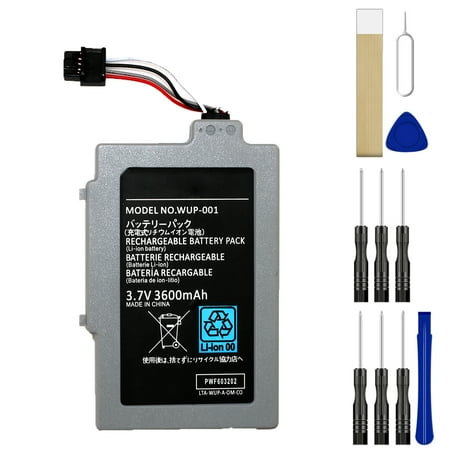Replacement Battery ARR-002 For Nintendo Wii U Gamepad Tool