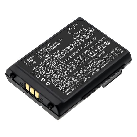 Replacement Battery for Alcatel 300 DECT,Mobile 300 DECT,Mobile 400 DECT,Mobile Reflexes 300,Mobile Reflexes 400,PN:3BN66305AAAA000828,3BN66305AAAA000846,ALCH-011664AC,800mAh