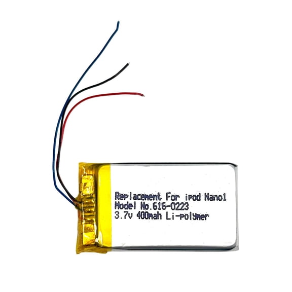 Replacement Battery Apple iPod Nano 1st Generation A1137 2GB 4GB 616-0223