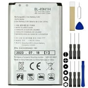 Replacement Battery BL-49H1H for Verizon LG VN220 Exalt 4G LTE LG VN-220 1470mAh with Installation Tools