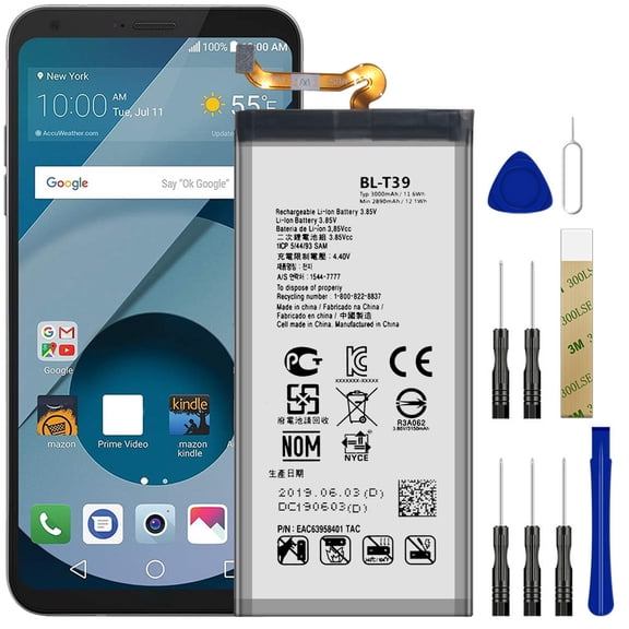 Replacement Battery BL-T39 For AT&T LG Arena 2 LM-X320APM Tool
