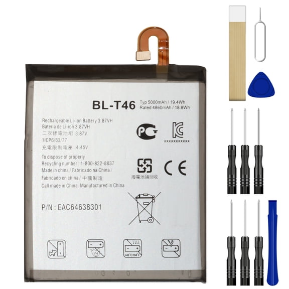 Replacement Battery BL-T46 for LG V60 ThinQ 5G Tool