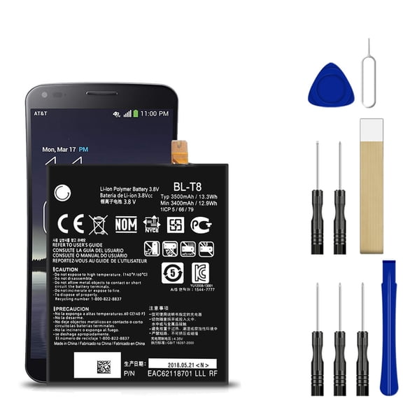 Replacement Battery BL-T8 For AT&T LG G Flex D950 Tool