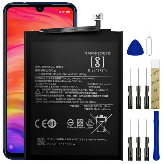 Replacement Battery BN4A For Xiaomi Redmi Note 7 Pro Tool