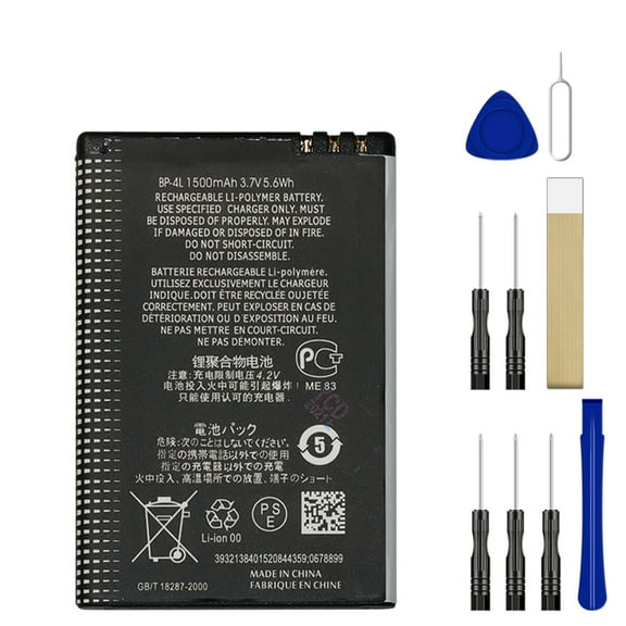 Replacement Battery BP-4L For Nokia N810 E6-00 6650 Tool