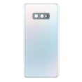 thumbnail image 1 of Replacement Battery Back Housing Glass Cover + Camera Lens Compatible With Samsung Galaxy S10e (SM-G970W) - White, 1 of 1