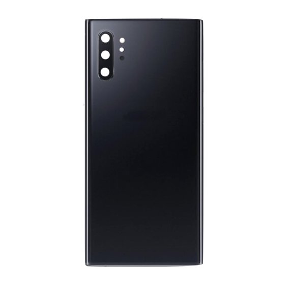 Replacement Battery Back Housing Glass Cover + Camera Lens For Samsung Galaxy Note 10+ Plus (SM-N975W) - Aura Black