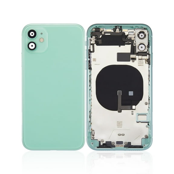 Replacement Battery Back Housing With Parts Compatible With Apple iPhone 11 (A2111) - Green