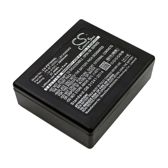Replacement Battery for Brother PT-P950NW,RJ 4040 TD 2130 NHC,RJ4030,RJ-4030,RJ4040,RJ-4040,RuggedJet RJ4030-K,RuggedJet RJ4040-K,TD-2120N,TD-2130N,TD-2130NSA,2600mAh
