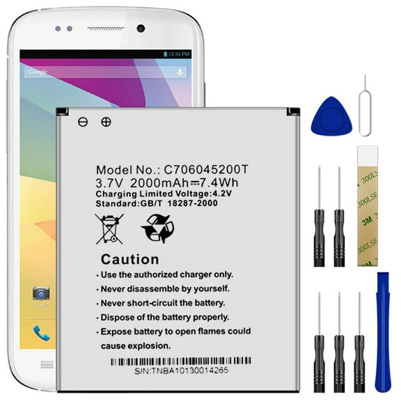 Replacement Battery C706045200T For BLU Life One L120 L120A L120i Tool