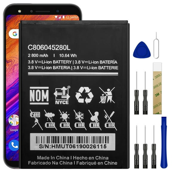 Replacement Battery C806045280L For BLU V7 V0430UU Tool
