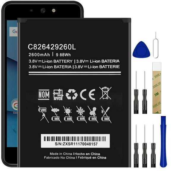 Replacement Battery C826429260L For BLU Grand M2 G290Q Tool