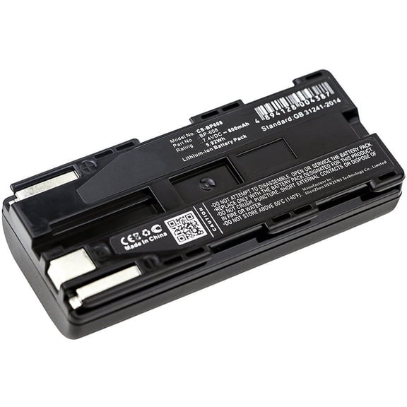 Replacement Battery for Canon C2,DM-MV1,DM-MV10,E1,E2,E30,ES300V,ES4000,ES-4000,ES410V,ES420V,ES50,ES5000,ES520A,ES55,ES60,ES6000,ES65,ES6500V,ES7000ES,BP-608,BP-608A,7.4V/800mAh