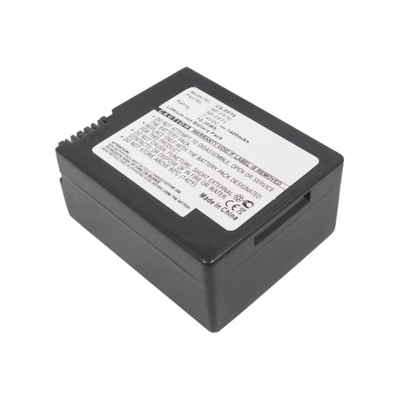 Replacement Battery for DCR-TRV33,DCR-TRV330,DCR-TRV340,DCR-TRV350,DCR-TRV360,DCR-TRV38,DCR-TRV39,DCR-TRV460,DCR-TRV480,DCR-TRV50,DCR-TRV530,NP-FF70,NP-FF71,NP-FF71S,7.4V/1400mAh
