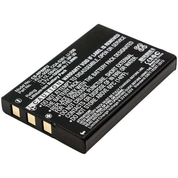 Replacement Battery for Digilife DDV-H82Z,DDV-H9,DDV-M1,DDV-R70,DDV-S670,DDV-V1,DDV-V1000,DDV-V2,DDV-V3HD,DDV-V6,DDV-V7,DDV-XT16I,DDV-Z530,HDV-R50,LDC-828Z,LDC-XT16i,3.7V/1050mAh