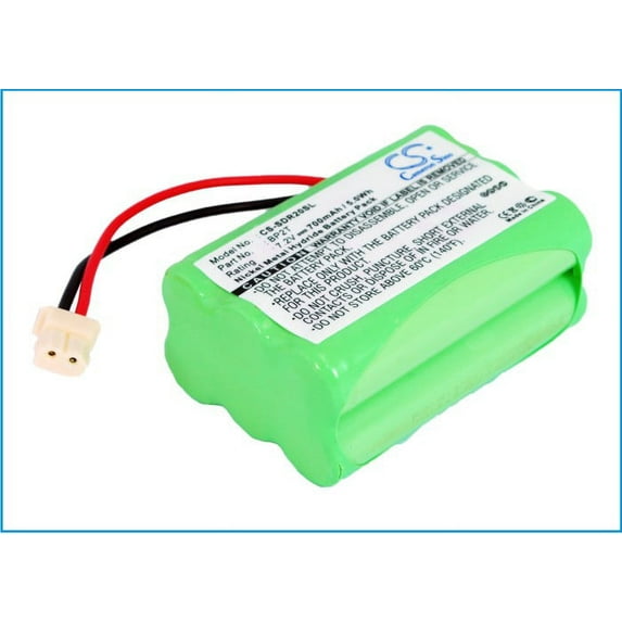 Replacement Battery for Dogtra Quail Launcher Collar,RR Deluxe,RRD,RRS,Transmitter 1800NC,Transmitter 2000B,Transmitter 2000NCP,BP2T,BPRR,PSU-BPRR,7.2V/700mAh