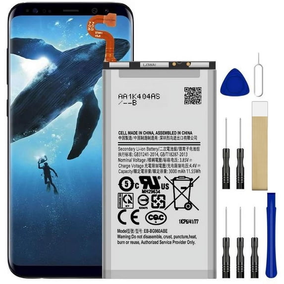 Replacement Battery EB-BG960ABE EB-BG960ABA For Samsung Galaxy S9 SM-G960F Tool