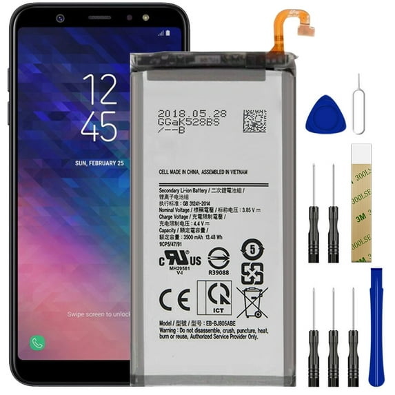Replacement Battery EB-BJ805ABE EB-BJ805ABN For Samsung Galaxy J8 J810 J810F Tool