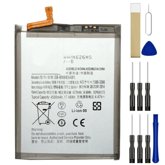 Replacement Battery EB-BN985ABY For AT&T Samsung Galaxy Note 20 Ultra 5G SM-N986U Tool