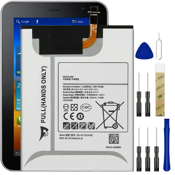 Replacement Battery EB-BT280ABE EB-BT280ABA For Samsung Galaxy Tab A 7.0 SM-T280 Tool