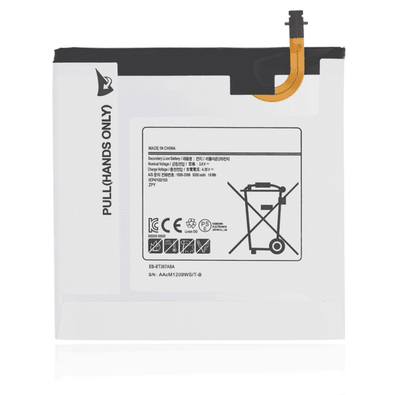 Replacement Battery EB-BT367ABA 5000 mAh For Samsung Galaxy Tab E 8.0" (2016) (T375/T377)/Tab A 8.0" (2017) (T380/T385)